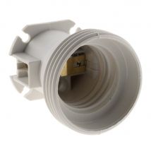 Lot De 20 Douilles De Chantier E27 - Blanc - Zenitech - Bricoman