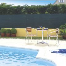 Brise Vue Tissé 95% Occultant - Vert- 1,2 X 50 M Totaltex - Bricoman