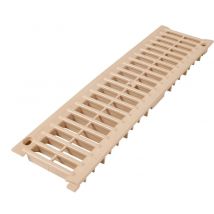 Nicoll Grille Caniveau 0,5m Pvc A15 Largeur 130 Sable - Bricoman