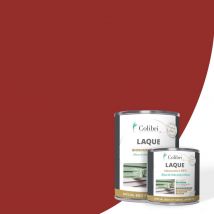 Peinture Bois Extérieur Rouge Corindon, Aspect Velouté, 1l - Bricoman