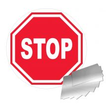 Panneau Stop - Alu Ø300mm - 4010892 - Bricoman