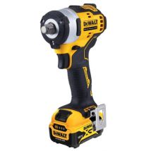 Boulonneuse 1/2 Xr 12v Dewalt + Batterie 5ah + Coffret Tstak - Dcf901p1-qw - Bricoman