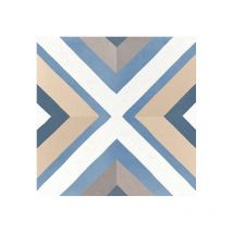 Carrelage Sol / Mur Effet Ciment 20x20 Cm Caprice Deco Square Colours(vendu Par Boite De 1m2) - Bricoman
