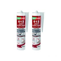 Lot De 2 Mastics Acryliques Parexlanko 613 Joint Acrylique - Blanc - 300ml - Bricoman