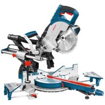 Scie À Onglets Radiale 1600w Gcm 8 Sjl Professional Bosch 0601b19100 - Bricoman