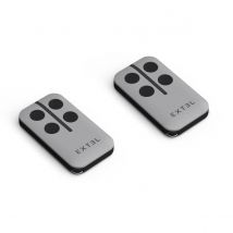 Lot De 2 Télécommandes Reconditionnées Pour Portail Et Porte De Garage - Extel 761100r - Bricoman