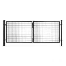 Portail Grillagé Square Passage 4m Ht 1m50 Noir - Bricoman