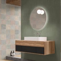 Carrelage Mural Terre Sage 25x75 - Vendu Par Lot De 15,72m² - Bricoman