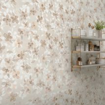 Carrelage Imitation Papier Peint - Floraison - 60x120 - Bricoman