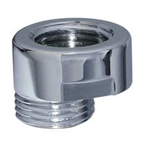 Raccord Mâle-femelle Excentré De 5 Mm - Mâle: 15x21 - Femelle: 20x27 - Bricoman