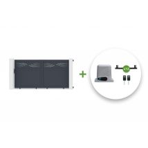 Portail Coulissant Motorisé 3m Halti H.160cm + Motorisation Ranger C300 - Bricoman