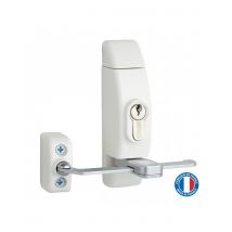 Thirard - Entrebailleur À Cylindre Pour Fenêtre, 118x130mm, Blanc, 3 Clés - Thirard - Bricoman