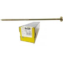Boite De 50 Vis À Tête Rondelle 8 X 320, Empreinte Torx - Tecnomat