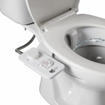 Kit Bidet Douchette Slim Pour Abattant 'jet' Coloris Blanc. - Bricoman