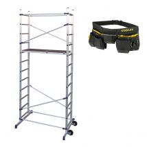 Echafaudage Domestique : Hauteur De Travail Max 4.36m + Ceinture Porte-outils - Pn/cli-ceinture - Bricoman