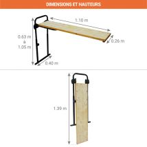 Taquet D'Escalier Pour Échelle - Q-taquetpr-ctp - Bricoman