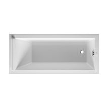 Duravit Starck Baignoire Rectangulaire 1 Dossier 1700x750 Mm - Acrylique Blanc - Tecnomat