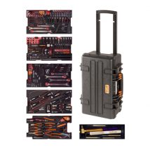 Caisse Rigide À Usage Intensif Avec Kit D'Outils Aviation 240 Outils 4750rchdw01ff1 Bahco - Bricoman