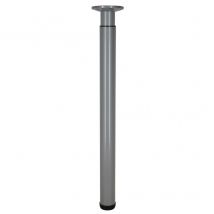 Pied De Table, Bar Et Plan De Travail Zoom Rond Époxy Réglable De 700 À 1100mm Ø60 Cime - Bricoman