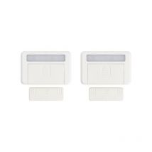 Xanlite - Lot De 2 Éclairages De Placard Et Tiroir À Piles (incluses) - Détection Magnétique - 50 Lumens - Blanc Neutre - Pack2ecp35dcw - Bricoman