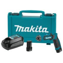 Tournevis À Batterie 7,2 V Li-ion (2x1,5 Ah) 5,6 Nm - Makita Df012dse - Bricoman