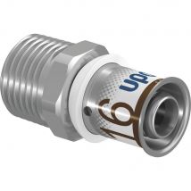 Raccord Droit Inox À Sertir S-press Plus Multicouche M - 32mm 1' (26x34mm) - Bricoman