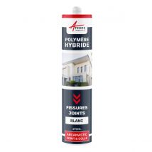 Mastic Polyuréthane Hybride Fissures Et Joints : Arcamastic Joint Et Colle Blanc - 290 Ml X 1 - Arcane Industries - Bricoman