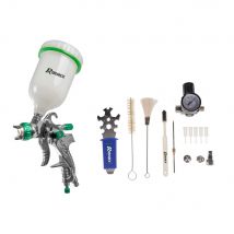Pistolet Peinture Hlvp Pro Par Gravité En Mallette Pour Compresseur - Bricoman