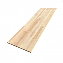 Tablette Hêtre Massif Lamellé Collé Abouté, L.120 Cm X L.30 Cm, Ep.18 Mm - Bricoman