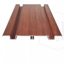 Lame De Terrasse Aluminium Evoralu Deck 200x4000 Mm Couleur Bois Teck - Bricoman