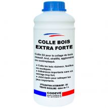 Colle Bois Extra Forte - 1 L - Codeve Bois - Pour Le Collage De Votre Bois Massif, Brut, Stratifié, Aggloméré Ou Contreplaqué. - Bricoman