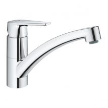 Grohe - Mitigeur Évier Bauedge Monocommande Bec Bas - 31682000 - Bricoman