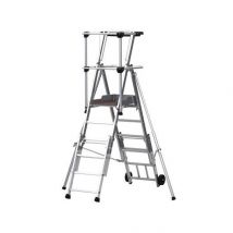 Tubesca-comabi - Plate-forme Sherpascopic Garde-corps Repliable - Bricoman