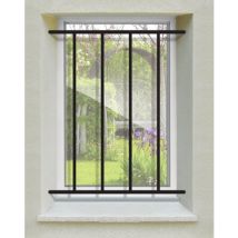 Grille De Defense Droite Pour Fenetre H= 115 Cm X L= 60 Cm (côte Tableau) - Bricoman