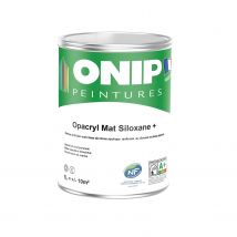 Peinture Opacryl Mat Siloxane + 10l - Onip - Bricoman