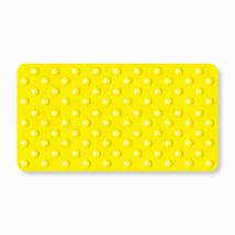 Dalle Podotactile Pmr - Erp - Jaune - Bricoman