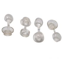 Capuchon Transparent Anti-corrosion (x50) - Coloris - Transparent - Tecnomat