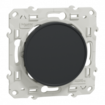 Odace - Obturateur - Anthracite - Fixation Par Vis - Schneider Electric - S540666 - Bricoman