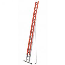 Echelle Coulissante 2x14 Barreaux - Hauteur À Atteindre 7.06m - Sca3051n/14v - Bricoman
