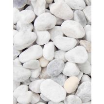 Carrara Galets Blanc 1100kg Midibag 0,7m3 (16 - 25mm) - Bricoman