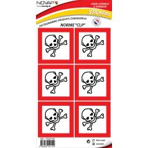 Pictogramme - Je Tue 80x80mm - 4241142 - Bricoman