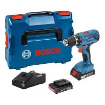 Perceuse Visseuse 18v (2x2.0ah) Gsr 18v-21 En Coffret - Bosch 06019h1008 - Bricoman