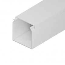 Goulotte De Câbles, Goulottes Électriques 40x40 2m Blanc Edo - Bricoman
