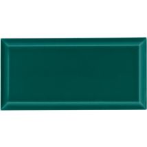 Carrelage Mur Brillant Ceragni Biseauté Metro Vert Feuille 3500 | 7,5x15 (carton Avec 44 Unités = 0,5 M2) - Bricoman