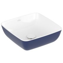 Villeroy & Boch Artis, Lavabo À Poser, Carré, Sans Trop-plein, 410x410mm, 417841bcs4, Farbe: Océan Profond - Bricoman