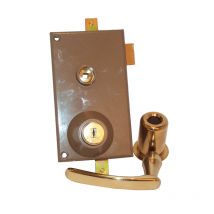 Mécanisme 3001 787 Cylindre Dorée Droite Fichet 74643683 - Bricoman