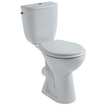 Pack Wc Surélevé Bastia 36l Sortie Horizontale Blanc - Bricoman