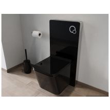 Bâti-support Décoratif Pour Wc Suspendu - Noir - Spinosa - Bricoman