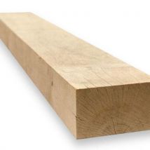 Une Traverse En Bois De Chêne Naturel Non Séché, 12x20x100 Cm - Bricoman