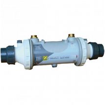 Echangeur De Chaleur Multitubulaire - Heat Line Nu - 70 - Pour Piscine / Titane - 70 Kw - Modèle Nu - Bricoman